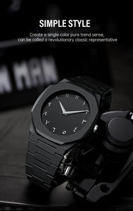 Arabic Aura Watch – Classic Elegance with Arabic Numerals