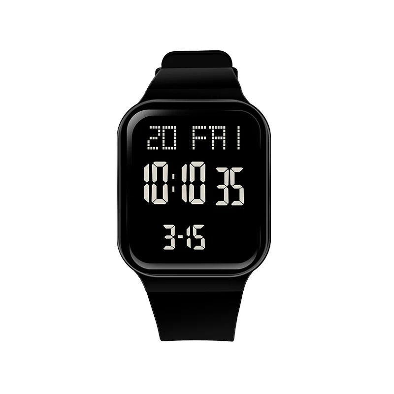 Lasika WF157 Digital Sports Watch – Stylish & Waterproof Timepiece for Men and Women