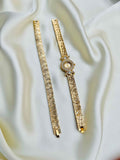 Luxury Zircon Watch & Bracelet