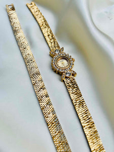 Luxury Zircon Watch & Bracelet