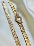 Luxury Zircon Watch & Bracelet